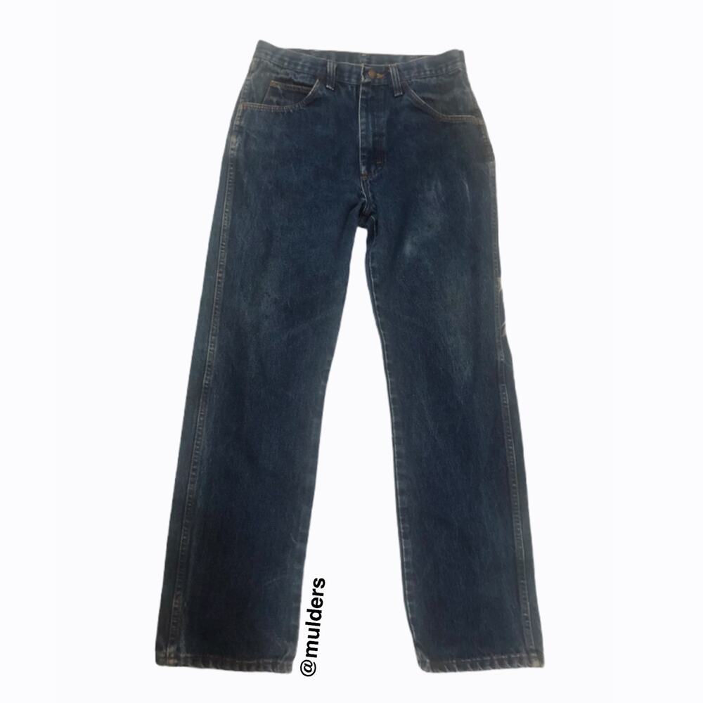 Vintage Mens 33x32 Rustler Blue Denim Jeans Made in the USA